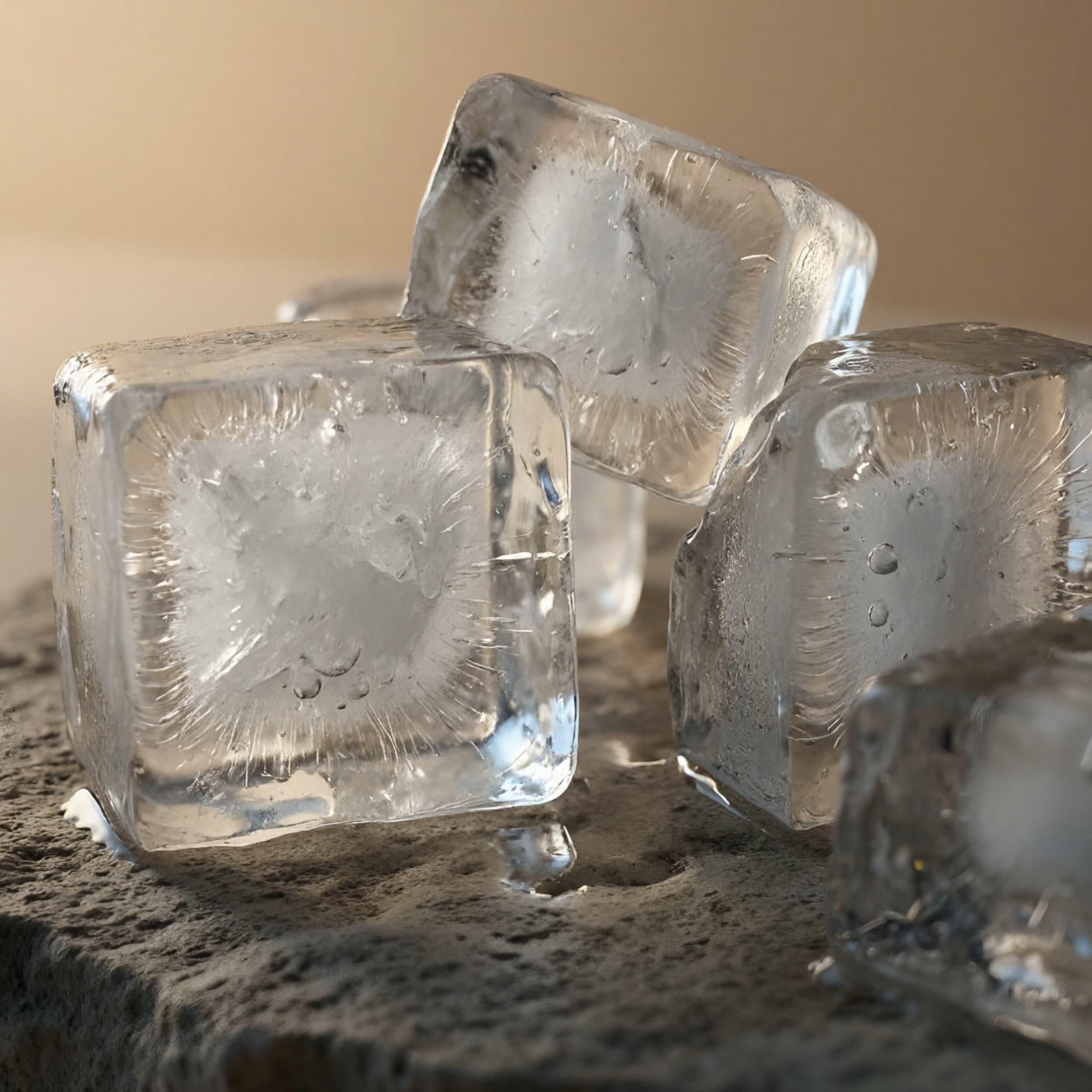 Ice cubes
